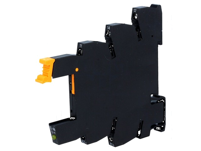 Socket; PIN: 8; 6A; 240VAC; op DIN-rail; Serie: SNR,ST Socket; PIN: 8; 6A; 240VAC; op DIN-rail; Serie: SNR,ST